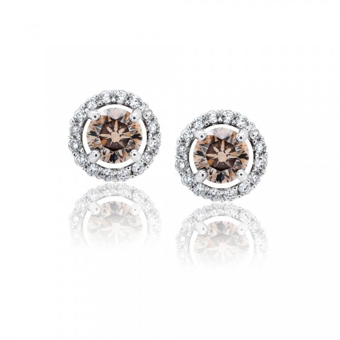 Chocolate Diamond Earrings 12110099