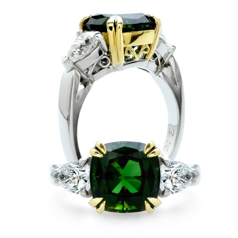 Classic Green Tourmaline Ring 211-10450-T