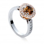 Cognac Diamond Ring 111-10032 (2)