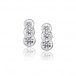 Round Brilliant Diamond Earrings
