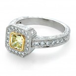The Ester Yellow Diamond Ring