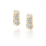 Gold Diamond Earrings