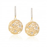 Gold Gallery Earrings