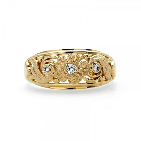 Gold Floral Band 100-10113