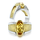 Golden Beryl Rings