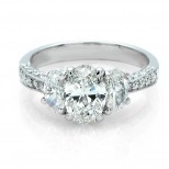 Oval Diamond Ring 171-10056 (3)