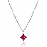 Ruby Star Pendant