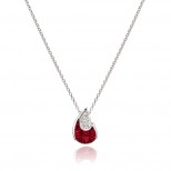 Ruby and Diamond Pendant