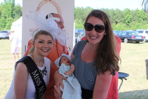 Caroline with Miss NC and Addy